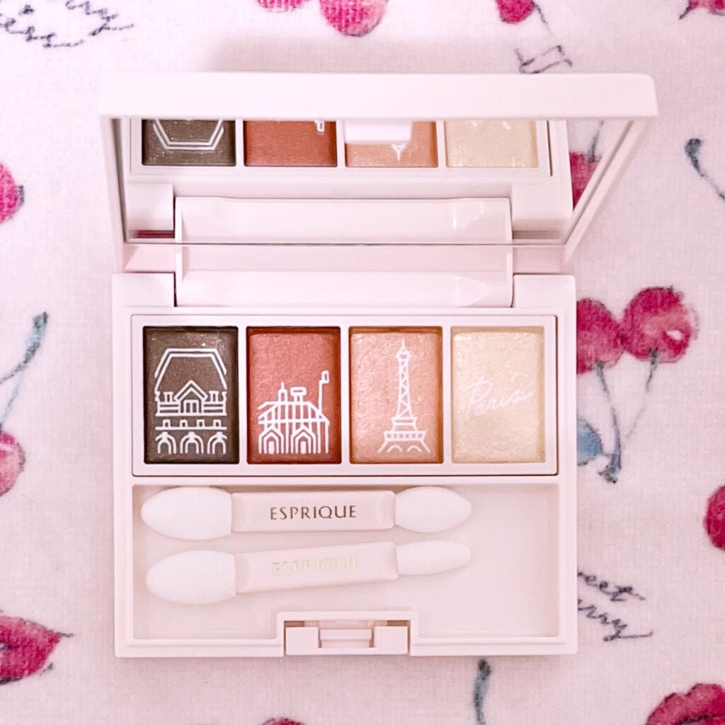 メロウ フィーリング アイズ パリジェンヌ ホリデー /ESPRIQUE/アイシャドウパレットを使ったクチコミ(1枚目)