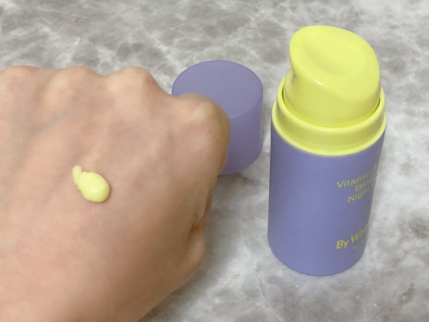 ビタミンA-mazingバクチオールナイトクリーム/By Wishtrend/フェイスクリームを使ったクチコミ(2枚目)