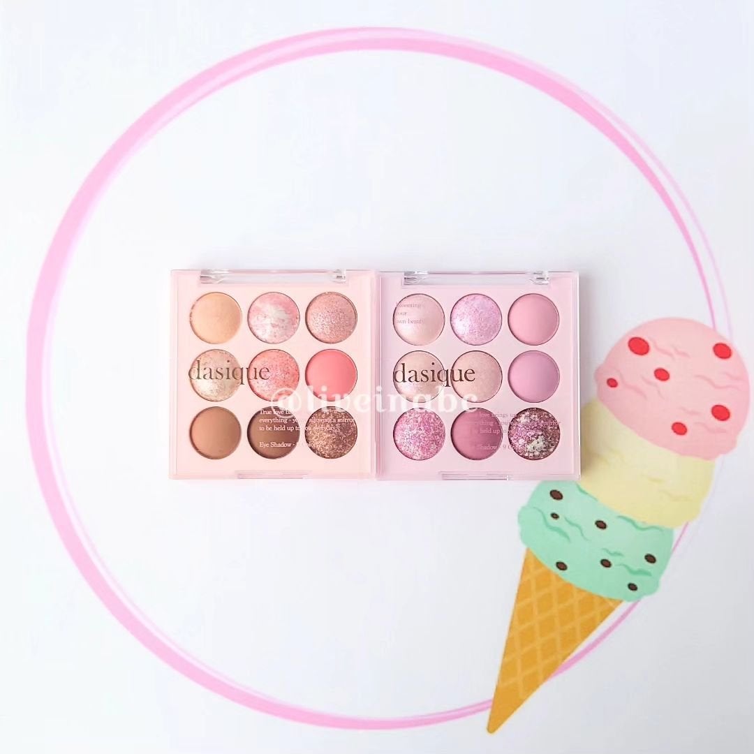 シャドウパレット/dasique/アイシャドウパレットを使ったクチコミ(2枚目)