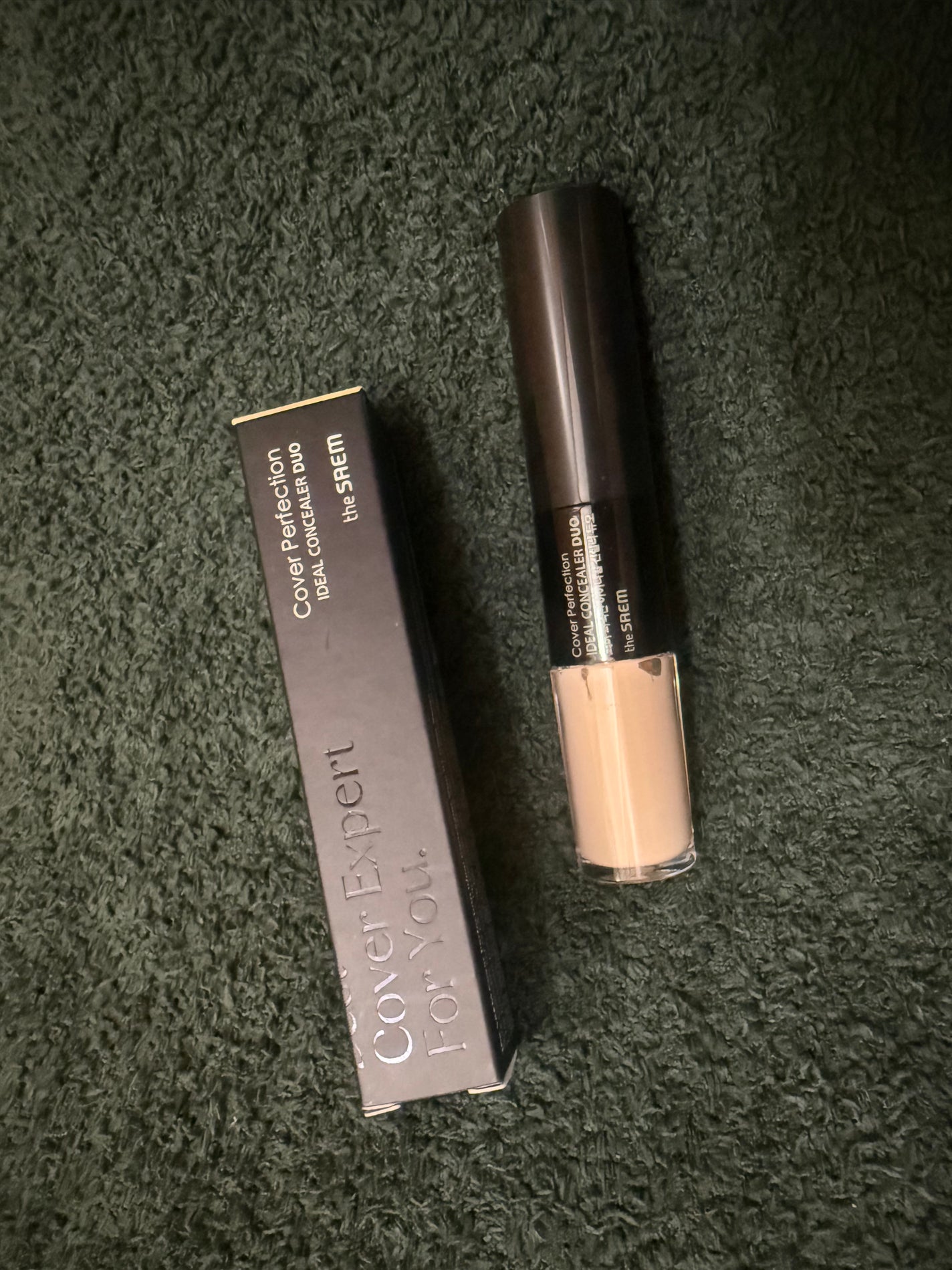 カバーパーフェクション アイディールコンシーラー デュオ/the SAEM/スティックコンシーラーを使ったクチコミ(1枚目)