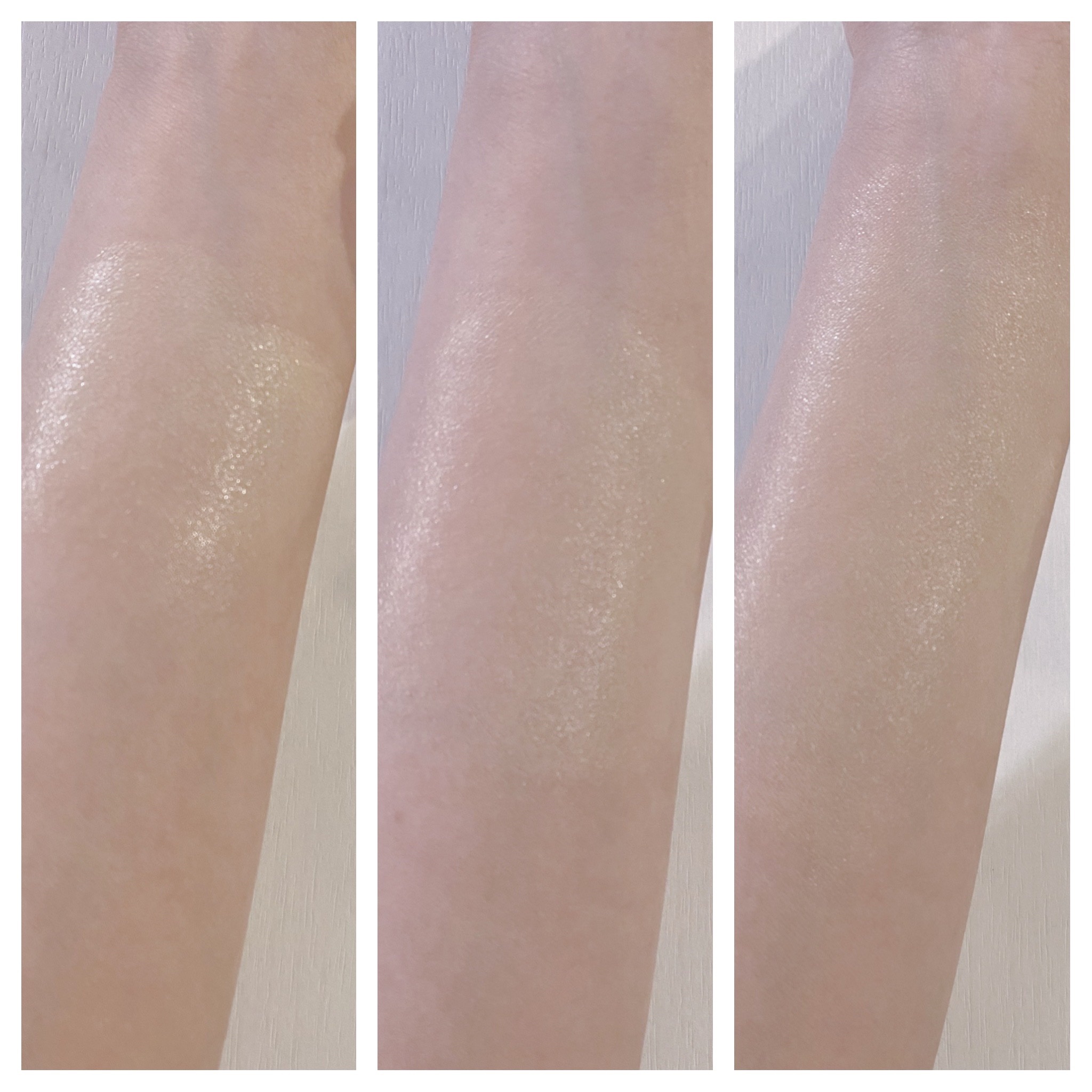 3番 ノーファンデ陶器肌トーンアップクッション/numbuzin/クッションファンデーションを使ったクチコミ（3枚目）