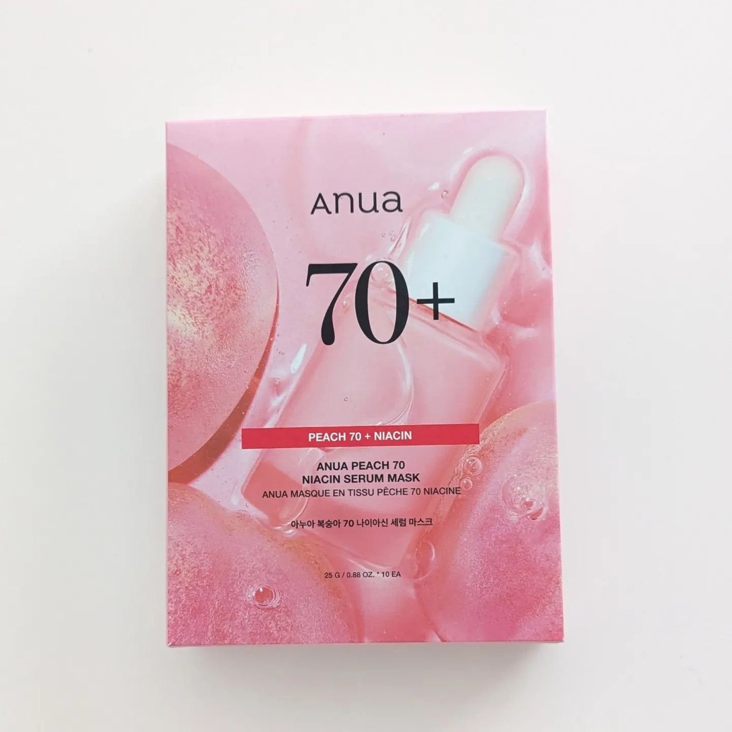 桃70%ナイアシンシートマスク/Anua/シートマスク・パックを使ったクチコミ(1枚目)