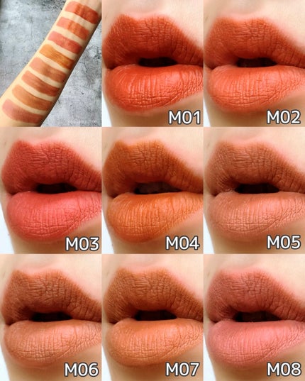 リップモンスター スフレマット/KATE/口紅を使ったクチコミ(10枚目)