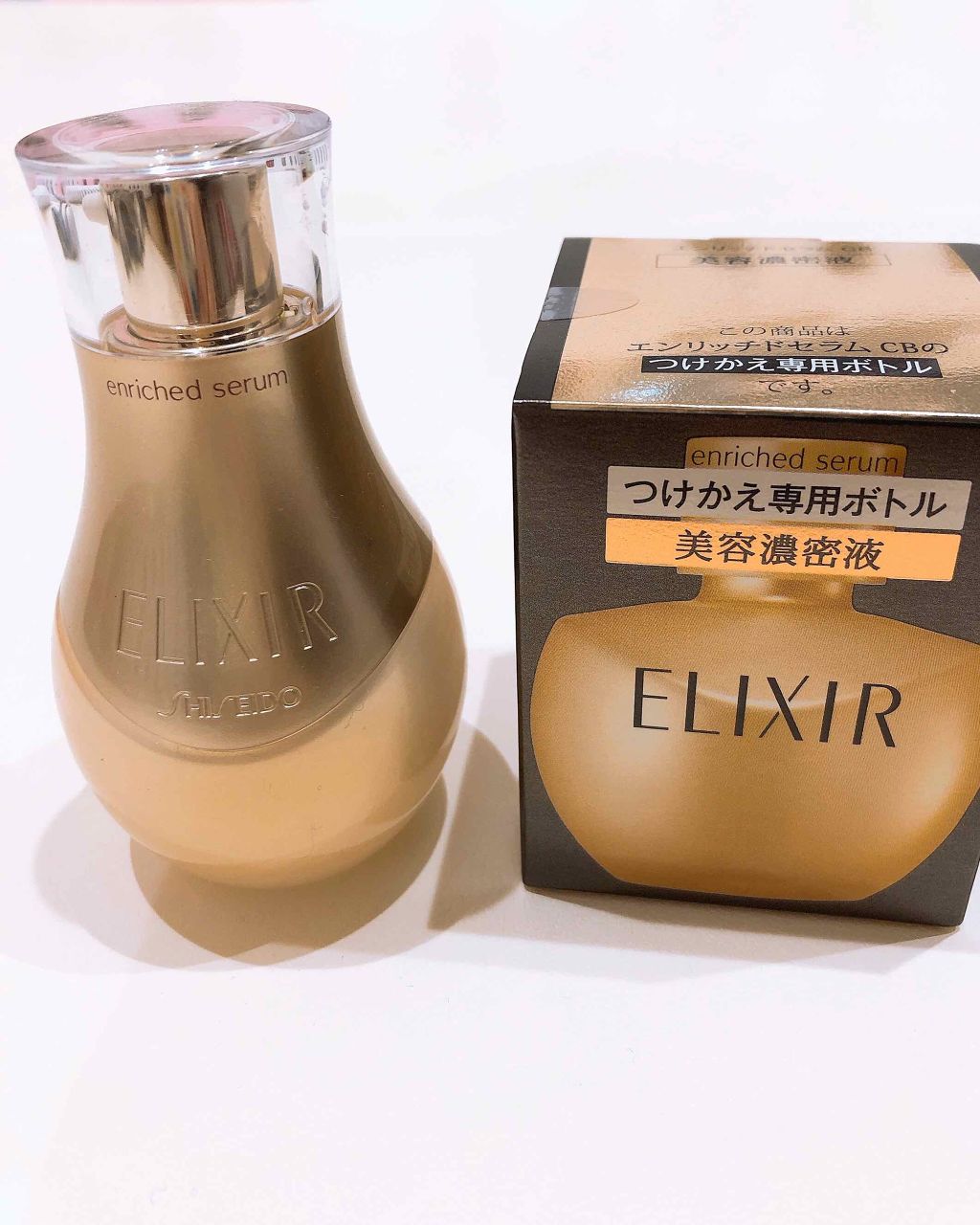 エリクシール シュペリエル エンリッチドセラム CB/エリクシール/美容液を使ったクチコミ(1枚目)