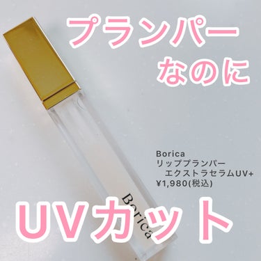 Borica リッププランパー エクストラセラムUV+のクチコミ「プランパーなのにUVカット

✼••┈┈••✼••┈┈••✼••┈┈••✼••┈┈••✼

《.....」（1枚目）