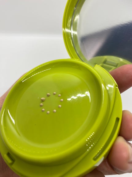 サテンウエアヘルシーグリーンクッション/unleashia/クッションファンデーションを使ったクチコミ(5枚目)