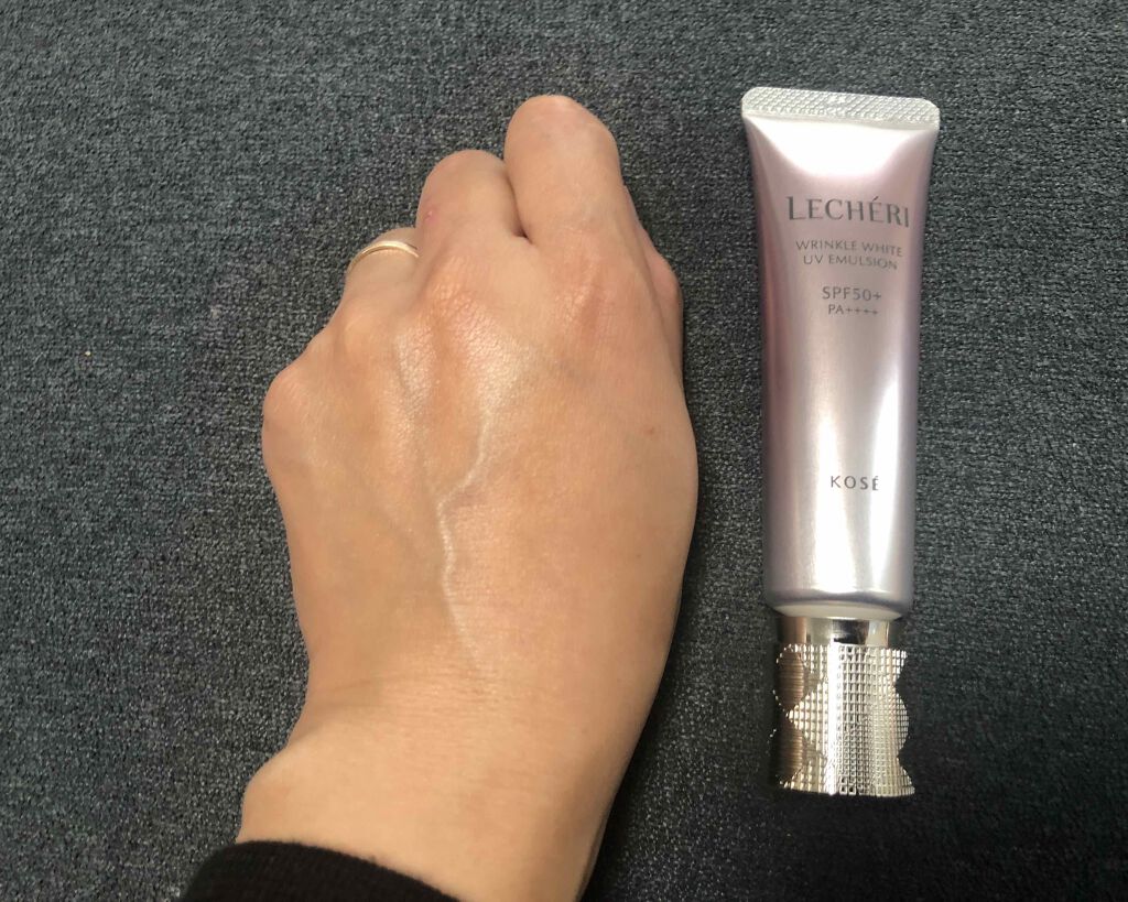リンクルホワイト UVエマルジョン/ルシェリ/乳液を使ったクチコミ(4枚目)