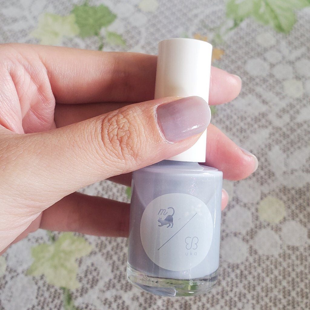 カラーベースコート ゼロ/uka/オールインワンネイルを使ったクチコミ(2枚目)