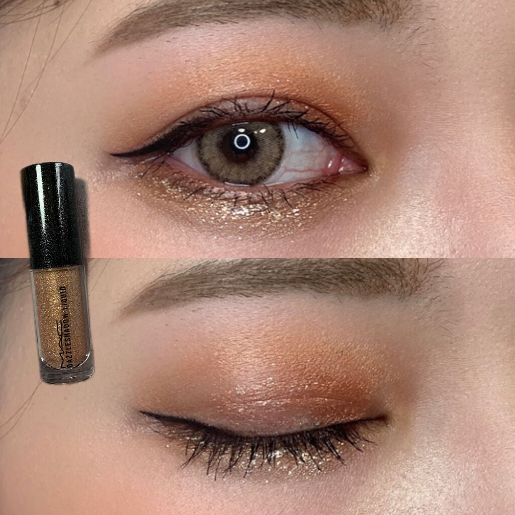 ダズルシャドウ リキッド/M・A・C/リキッドアイシャドウを使ったクチコミ(3枚目)