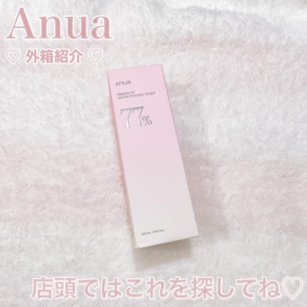 桃77%ナイアシンエッセンストナー 250ml/Anua/化粧水を使ったクチコミ(4枚目)
