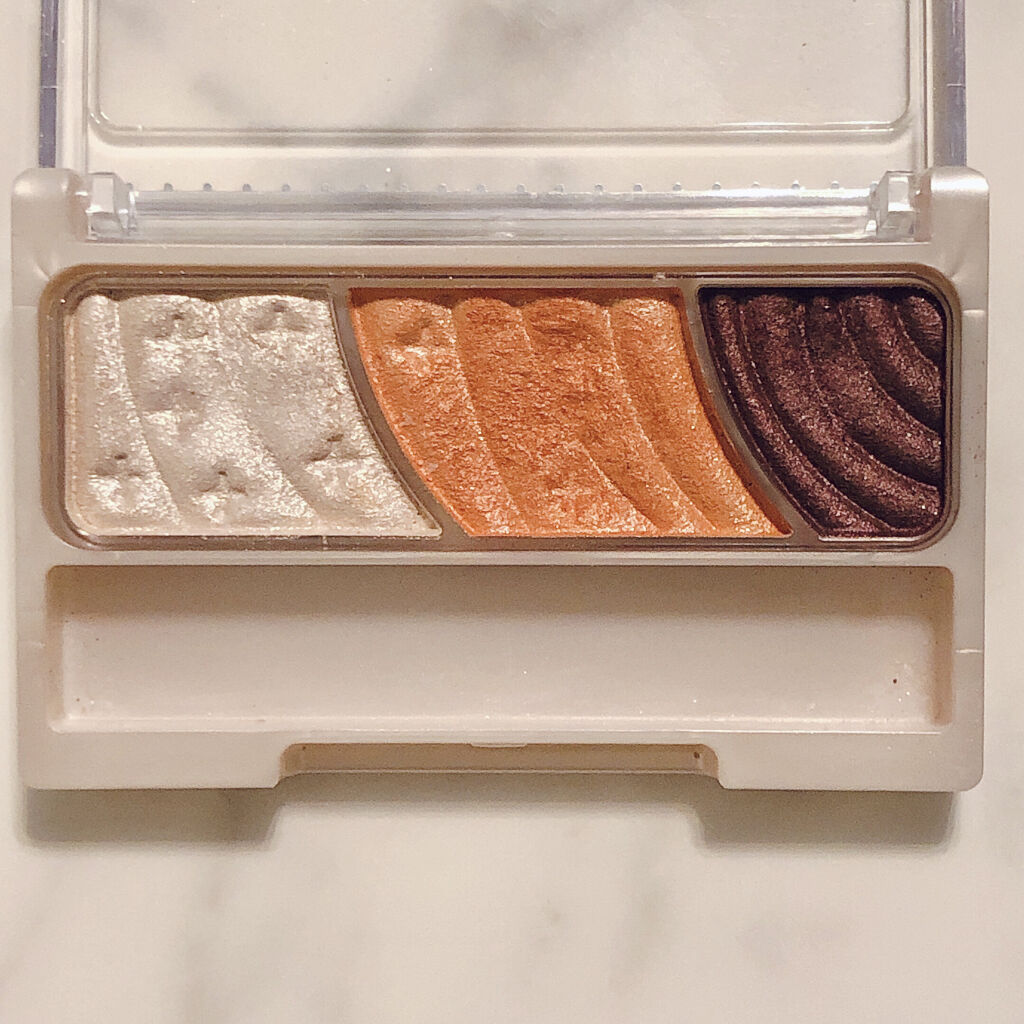 トーンアップアイシャドウ/CEZANNE/アイシャドウパレットを使ったクチコミ（2枚目）