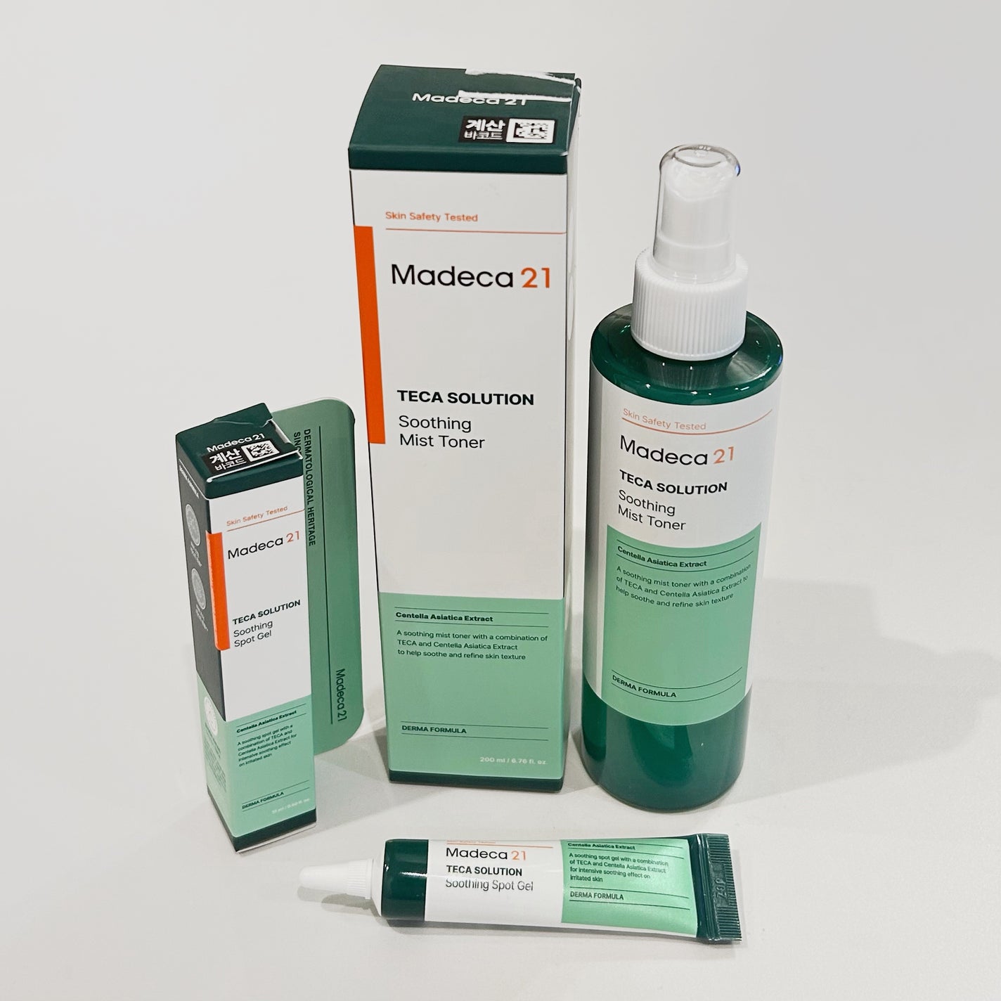 テカソルーションスージングミストトナー/Madeca21/ミスト状化粧水を使ったクチコミ(1枚目)