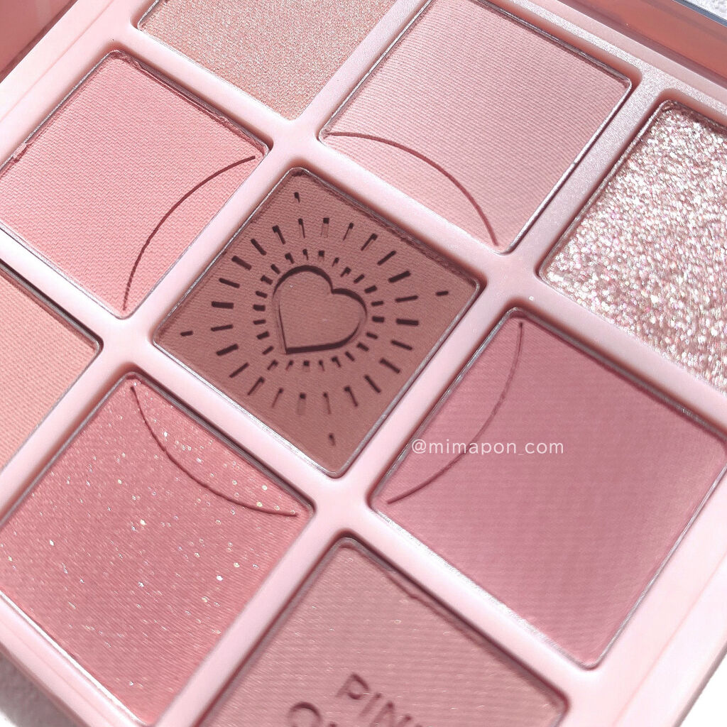 マイフェイブムードアイパレット 9カラー/HOLIKA HOLIKA/アイシャドウパレットを使ったクチコミ（3枚目）