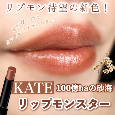 リップモンスター 16 100億haの砂海/KATE/口紅を使ったクチコミ（1枚目）