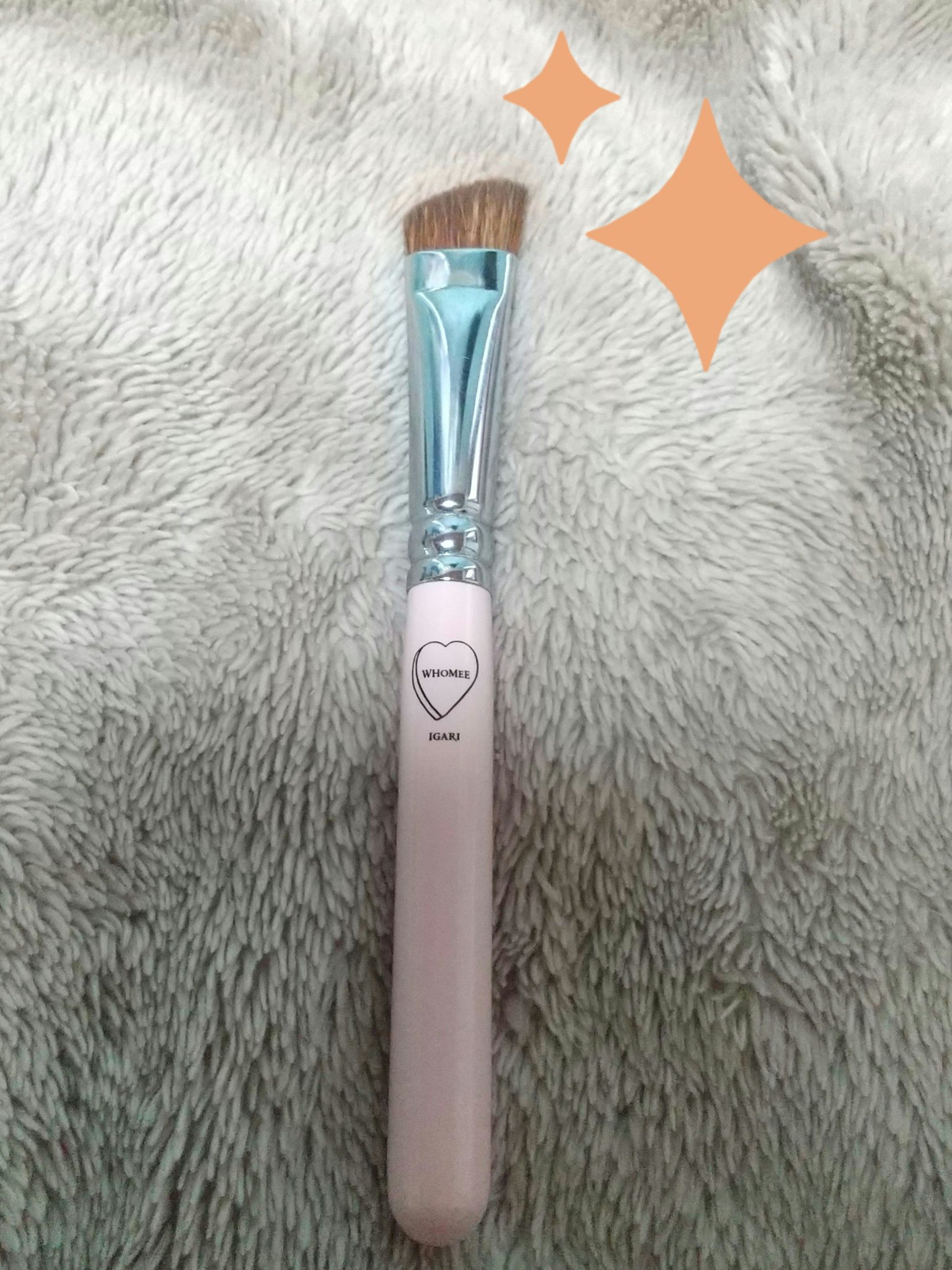 フーミー　アイブロウブラシ 熊野筆/WHOMEE/メイクブラシを使ったクチコミ（2枚目）