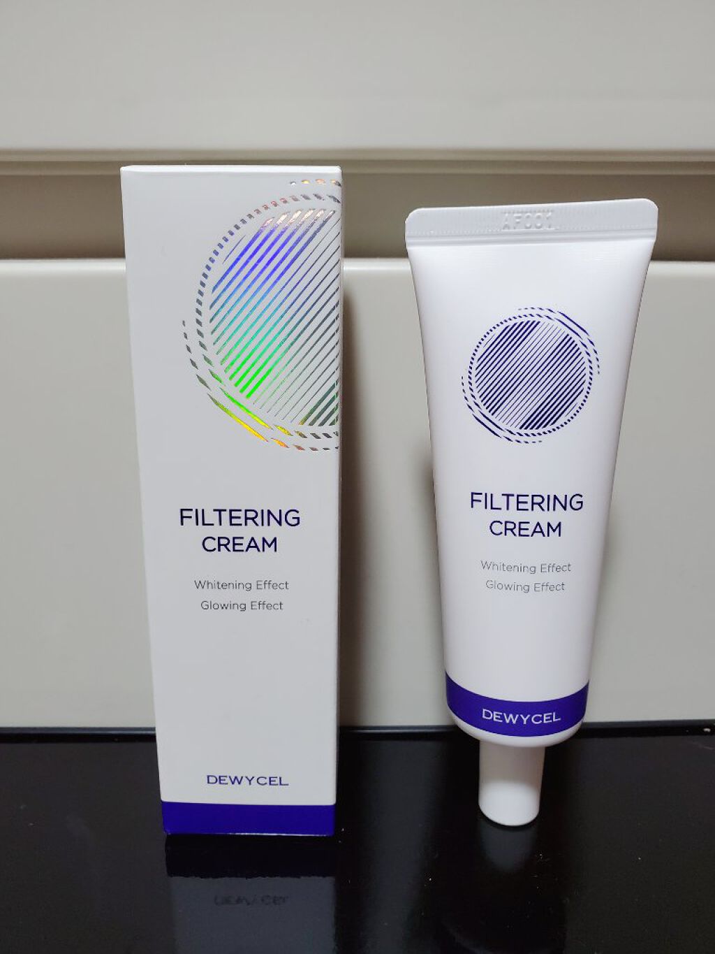 フィルタリングクリーム/DEWYCEL/日焼け止めクリームを使ったクチコミ（1枚目）