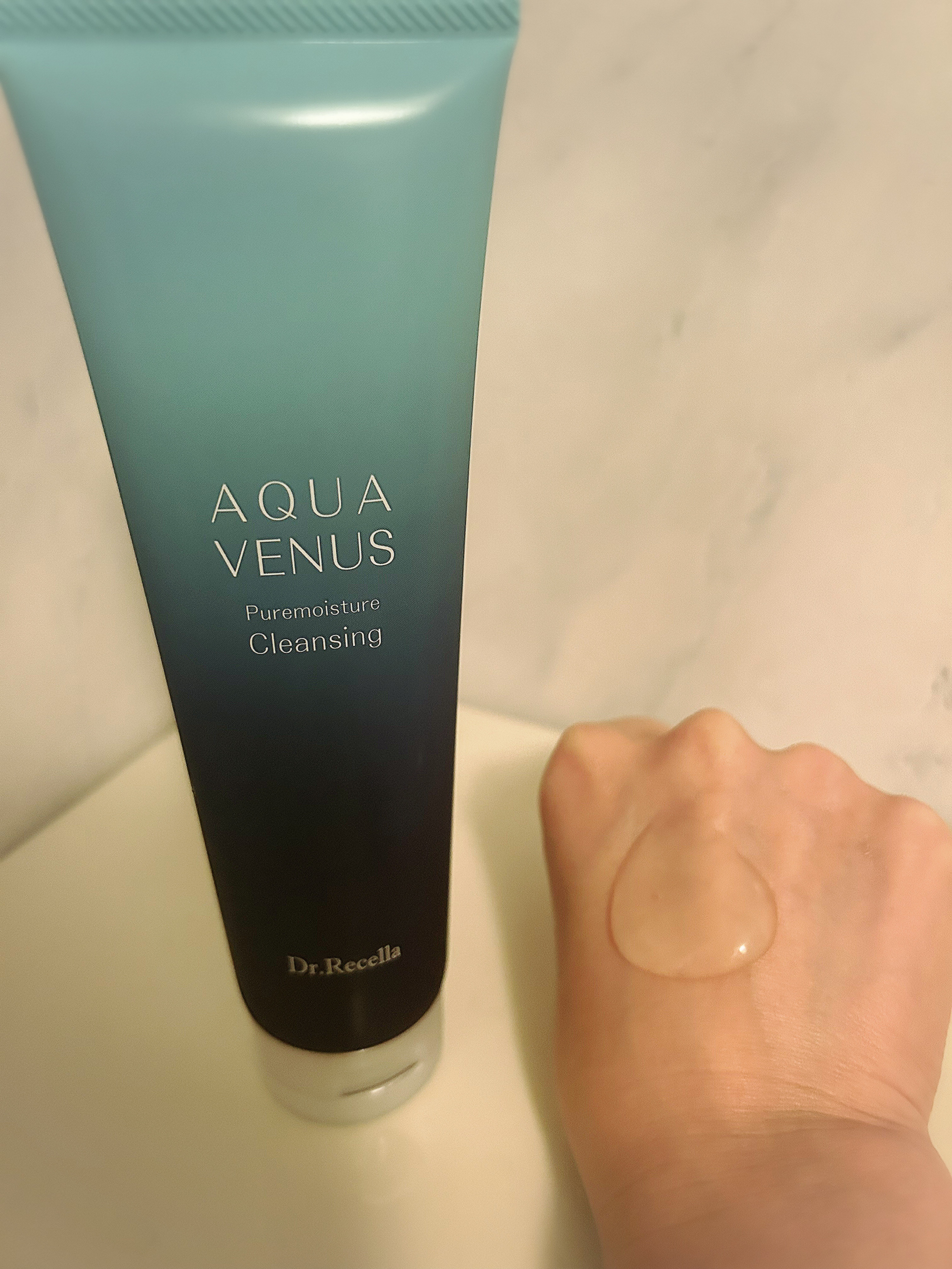 ピュアモイスチャークレンジング 150g/アクアヴィーナス/クレンジングクリームを使ったクチコミ（2枚目）