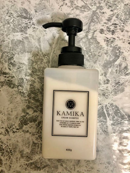 黒髪クリームシャンプー/KAMIKA/シャンプー・コンディショナーを使ったクチコミ(1枚目)