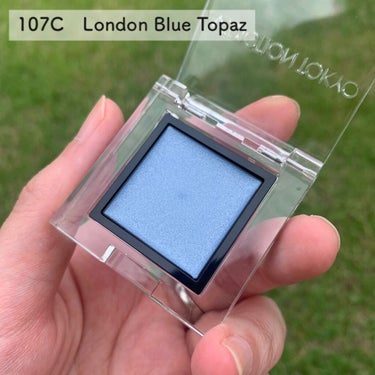 アディクション ザ アイシャドウ クリーム 107C London Blue Topaz/ADDICTION/ジェル・クリームアイシャドウを使ったクチコミ（3枚目）