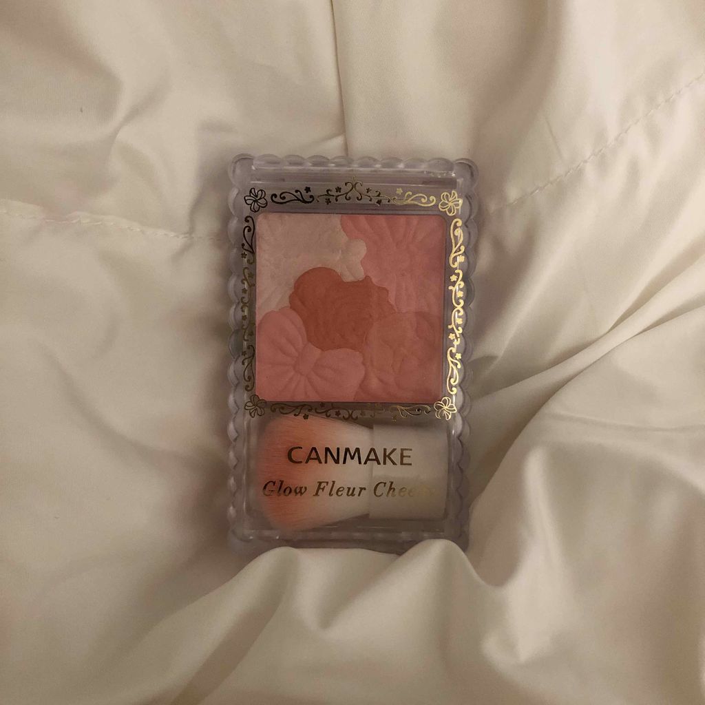グロウフルールチークス/キャンメイク/パウダーチークを使ったクチコミ(1枚目)