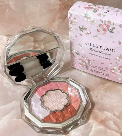 ジルスチュアート ブルームクチュール アイズ 17 sakura fantasy<サクラブーケ>(限定)/JILL STUART/アイシャドウパレットの画像