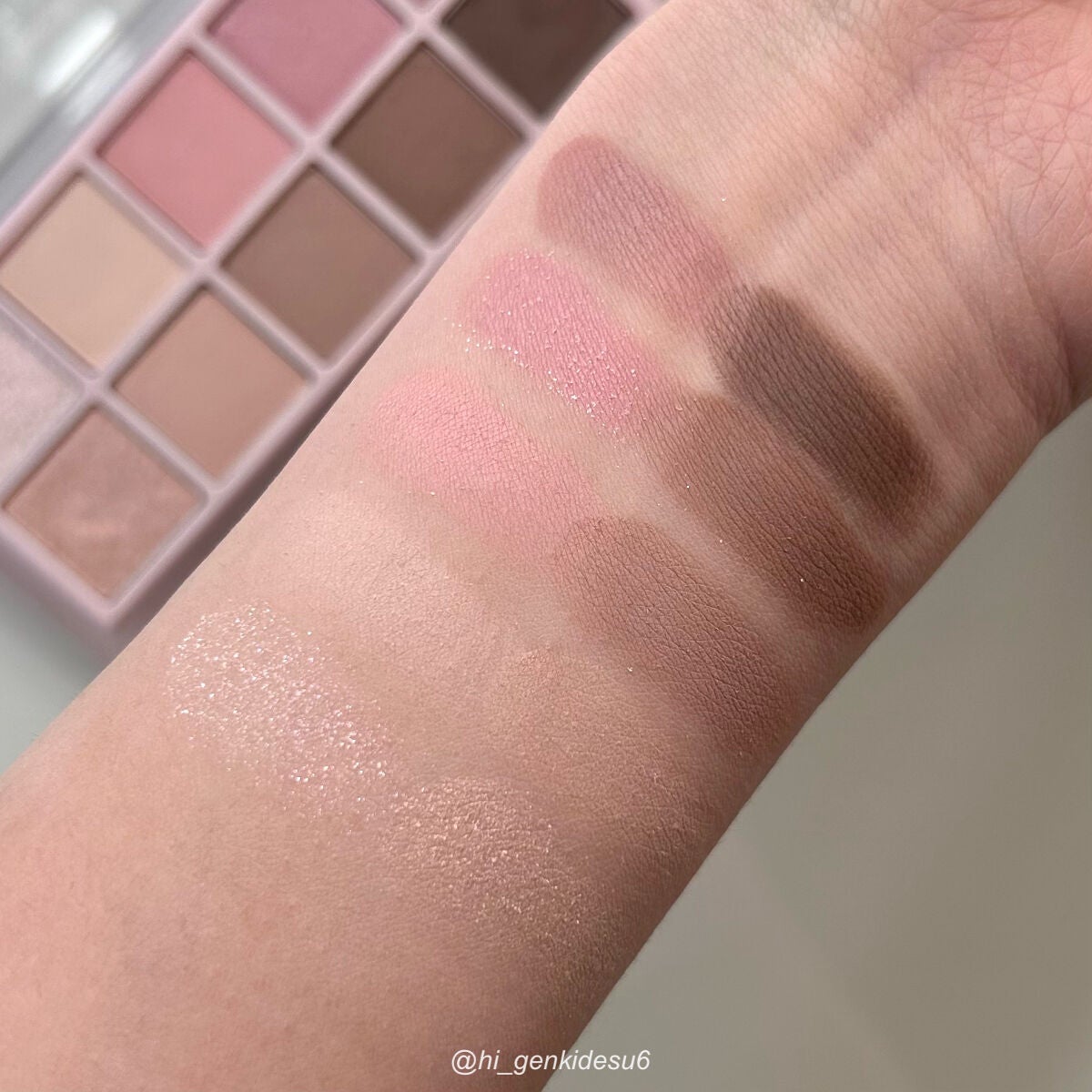 ベターザンパレット/rom&nd/アイシャドウパレットを使ったクチコミ(1枚目)