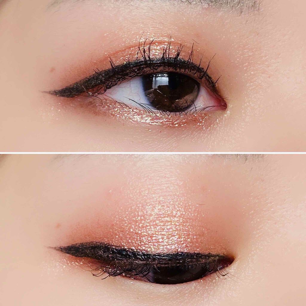 Metallist Sparkling Foiled Pigment/touch in SOL /単色アイシャドウを使ったクチコミ（2枚目）