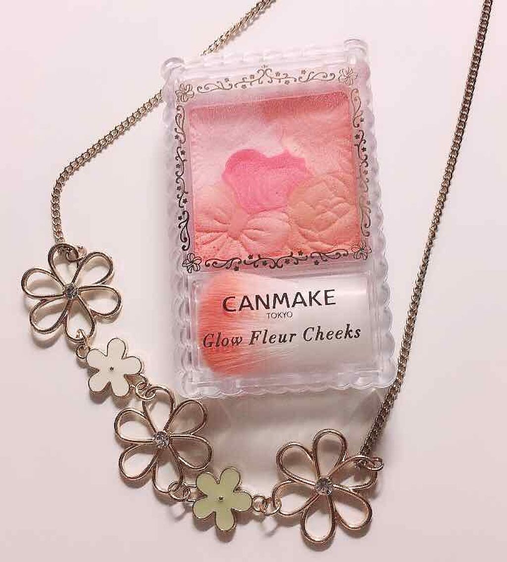 グロウフルールチークス/キャンメイク/パウダーチークを使ったクチコミ(1枚目)