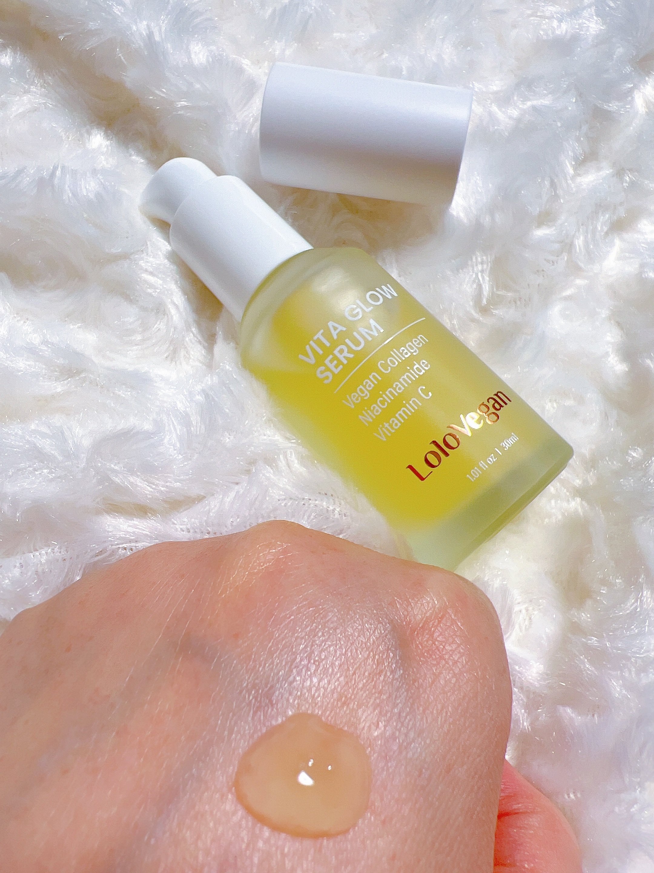 シトラスゆずバイタライジングアンプル/Lolovegan/美容液を使ったクチコミ（3枚目）