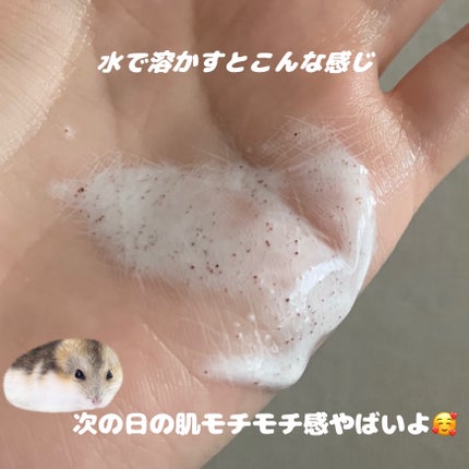 マイルドスクラブ洗顔フォーム/無印良品/スクラブ・ゴマージュを使ったクチコミ(3枚目)