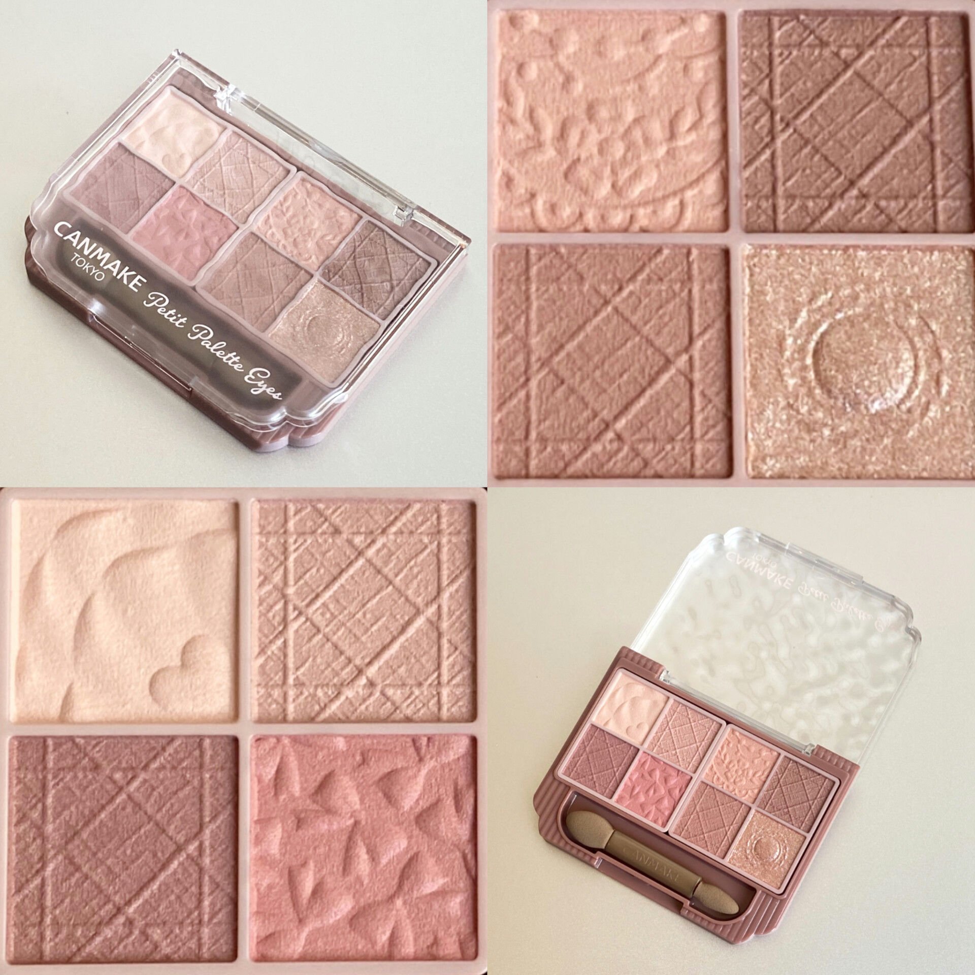 プティパレットアイズ（マットタイプ）/キャンメイク/パウダーアイシャドウを使ったクチコミ（2枚目）