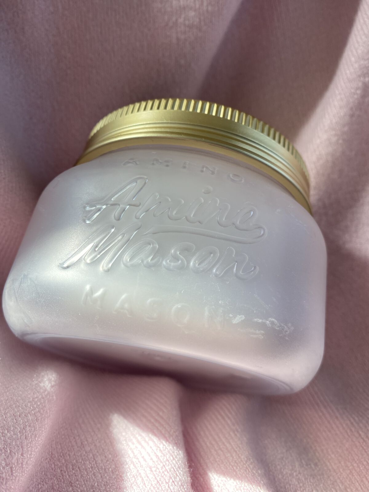 プレミアムモイスト クリームマスク/アミノメイソン/ヘアマスク・ヘアパックを使ったクチコミ（1枚目）