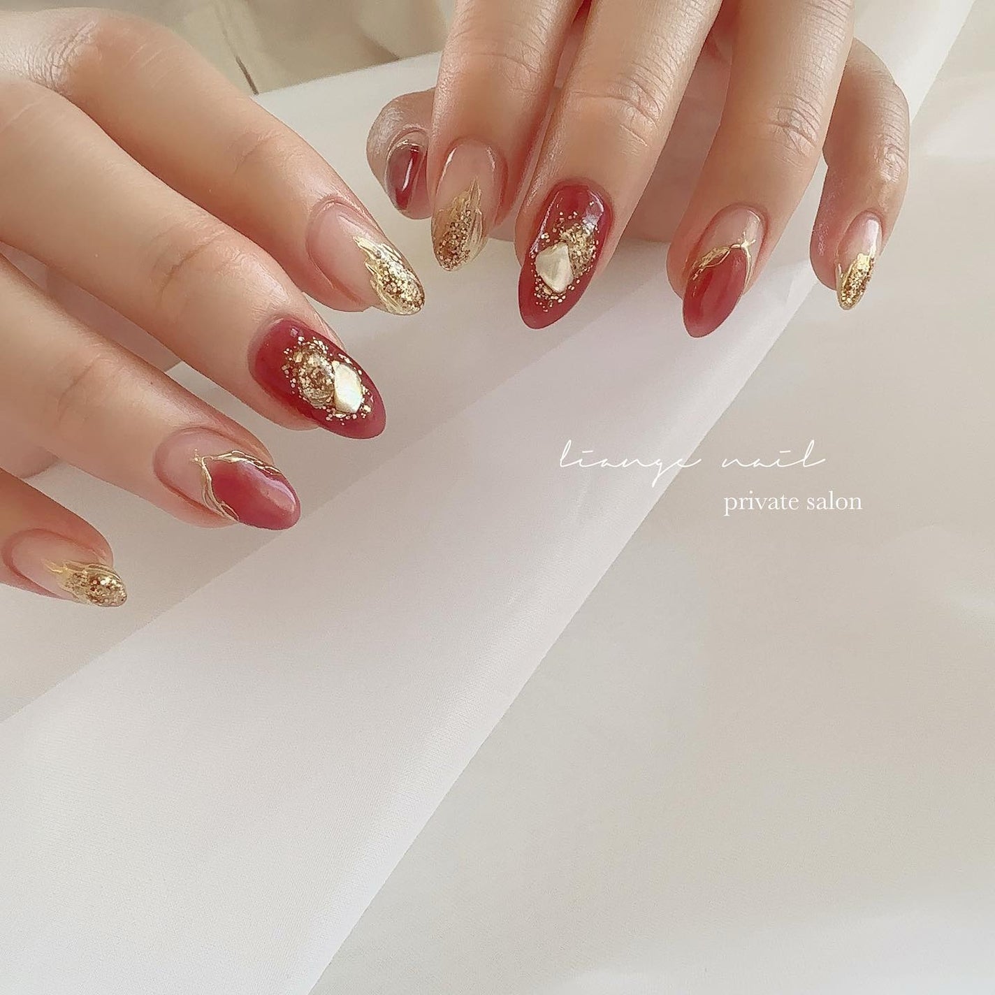 Yuki on LIPS 「@leavnail_official_jp-filter-▫︎..」(1枚目)