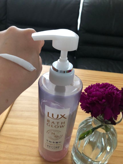 バスグロウ ストレート&シャイン シャンプー/トリートメント/LUX/市販シャンプーを使ったクチコミ(3枚目)