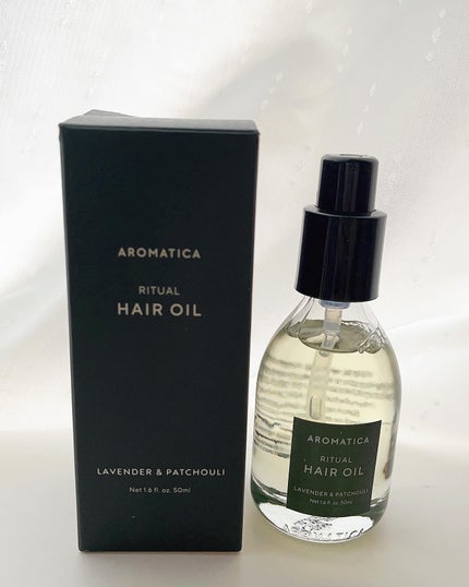 リチュアルヘアオイルラベンダー&パチョリ/AROMATICA/ヘアオイルを使ったクチコミ(1枚目)