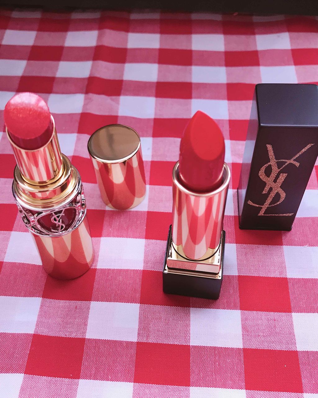 <旧>ルージュ ピュールクチュール/YVES SAINT LAURENT BEAUTE/口紅を使ったクチコミ（2枚目）