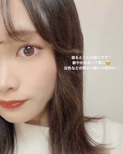 ルージュ マイドレス/JILL STUART/口紅を使ったクチコミ(2枚目)