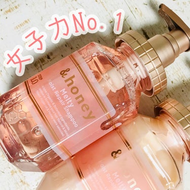 &honey Melty モイストリペア シャンプー1.0／モイストリペア ヘアトリートメント2.0/&honey/シャンプー・コンディショナーを使ったクチコミ（1枚目）