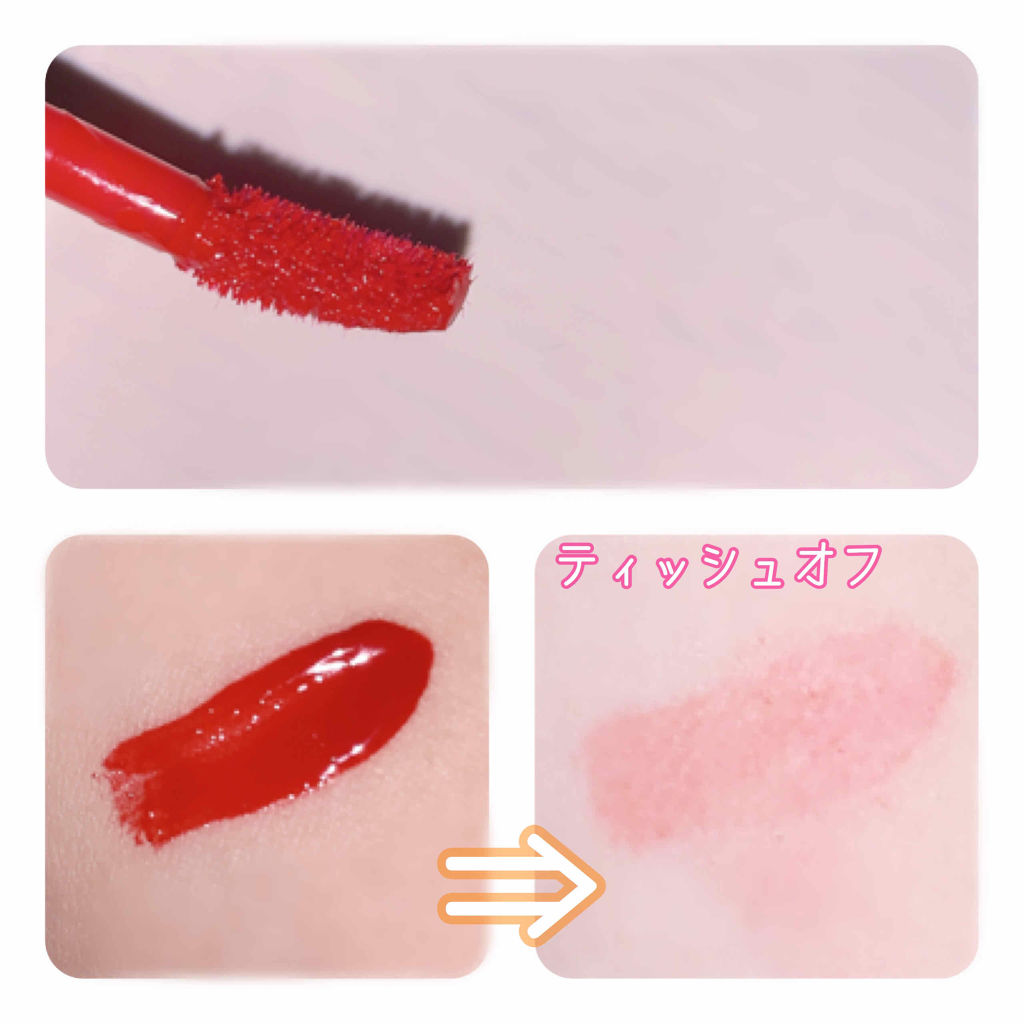 ラブミー コーティング ティント 01 ラブフィクション/the SAEM/リップティントを使ったクチコミ（2枚目）