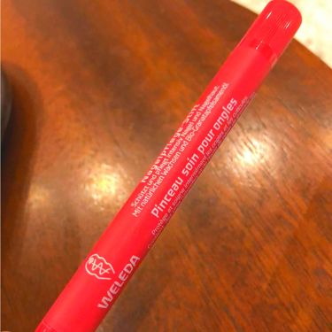 試してみた ざくろ ネイルオイルブラッシュ Weleda Lips