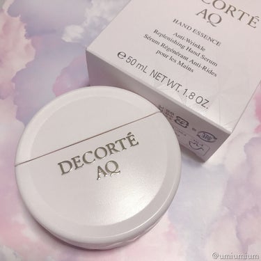 DECORTÉ AQ ハンドエッセンスのクチコミ「
透明感のある美しい手もとへ！
コスメデコルテAQのハンド美容液を
使いはじめました☺️💖

.....」（3枚目）