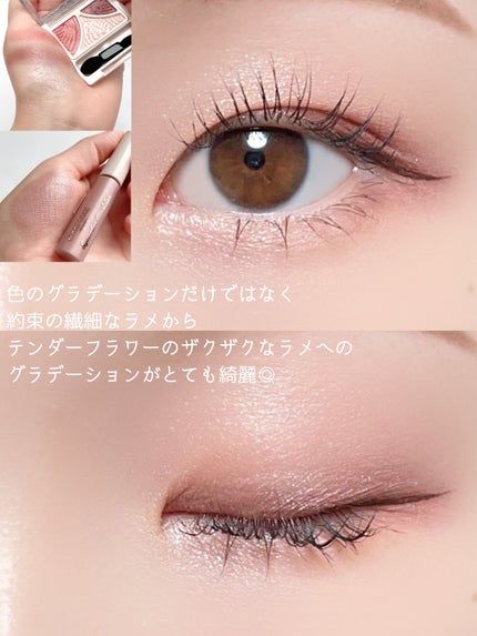 ジューシーピュアアイズ/キャンメイク/アイシャドウパレットを使ったクチコミ(4枚目)