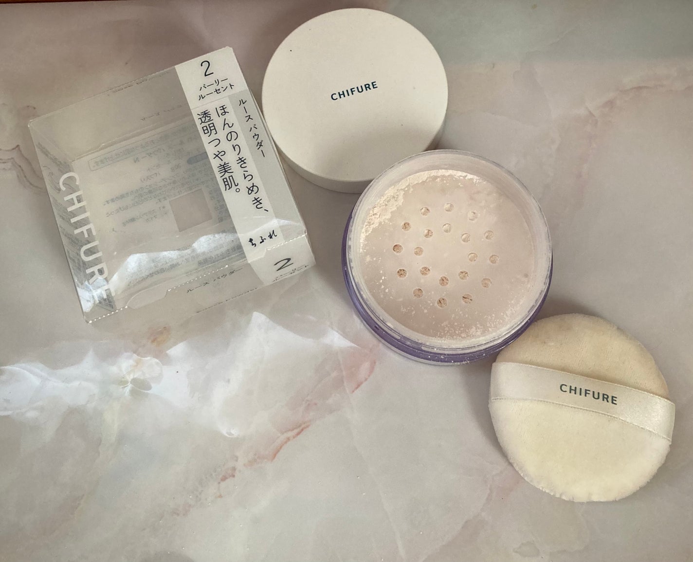 ルース パウダー/ちふれ/ルースパウダーを使ったクチコミ(2枚目)