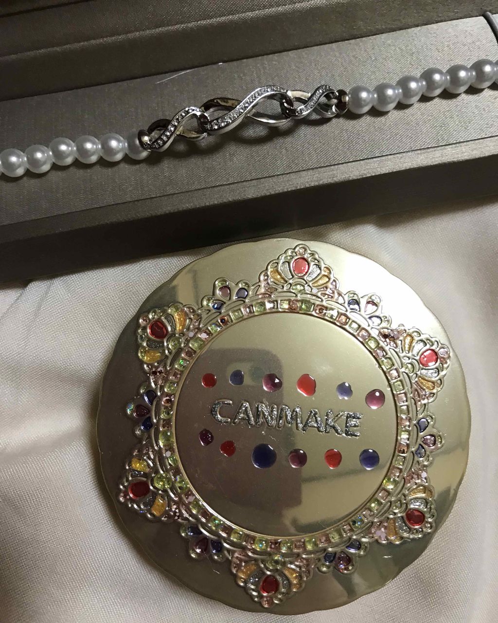 【旧品】マシュマロフィニッシュパウダー/キャンメイク/プレストパウダーを使ったクチコミ(1枚目)