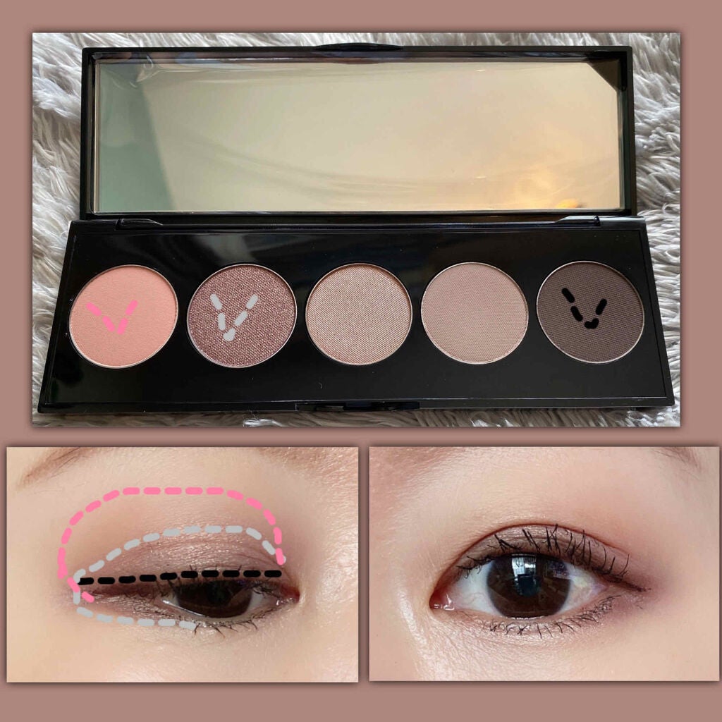 ヌード アイシャドウ パレット/BOBBI BROWN/アイシャドウパレットを使ったクチコミ(3枚目)