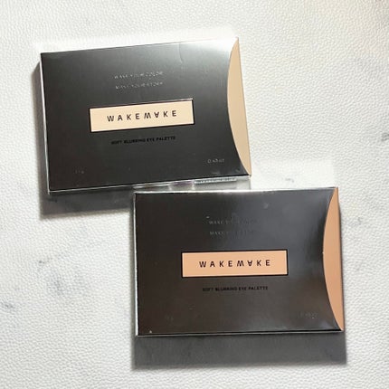 ソフトブラーリングアイパレット/wakemake/アイシャドウパレットを使ったクチコミ(2枚目)