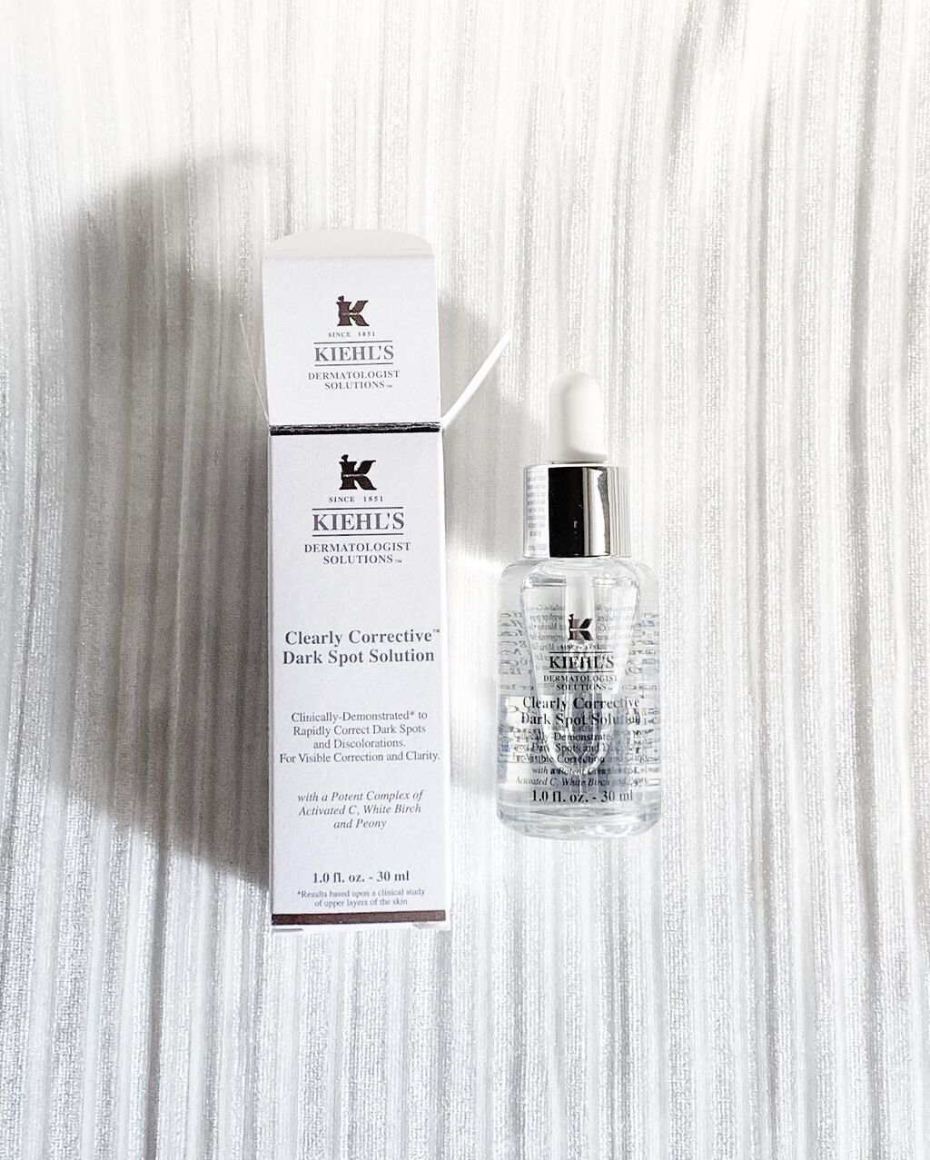 キールズ DS クリアリーブライト エッセンス[医薬部外品] 30ml/Kiehl's/美容液を使ったクチコミ（1枚目）