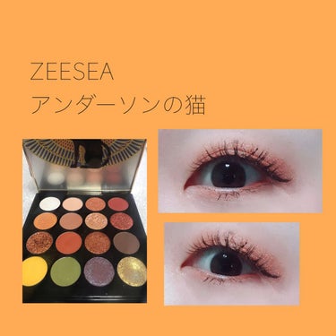 大英博物館 エジプトシリーズ アイシャドウパレット/ZEESEA/アイシャドウパレットを使ったクチコミ（1枚目）