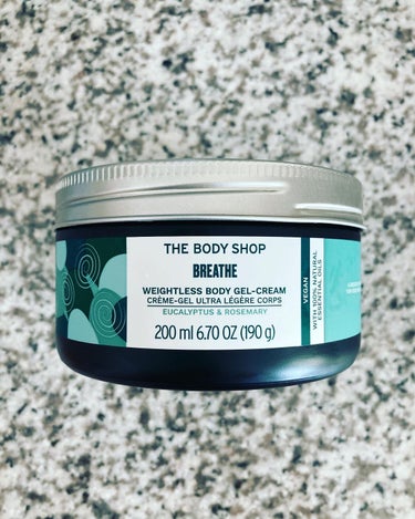 ウェルネス ボディジェルクリーム ユーカリ& ローズマリー/THE BODY SHOP/ボディクリームを使ったクチコミ（1枚目）