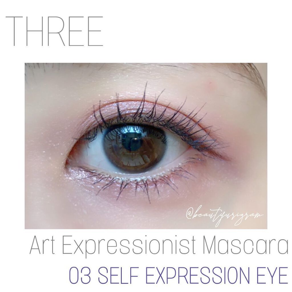 アートエクスプレッショニストマスカラ 03 SELF EXPRESSION EYE/THREE/マスカラを使ったクチコミ（2枚目）